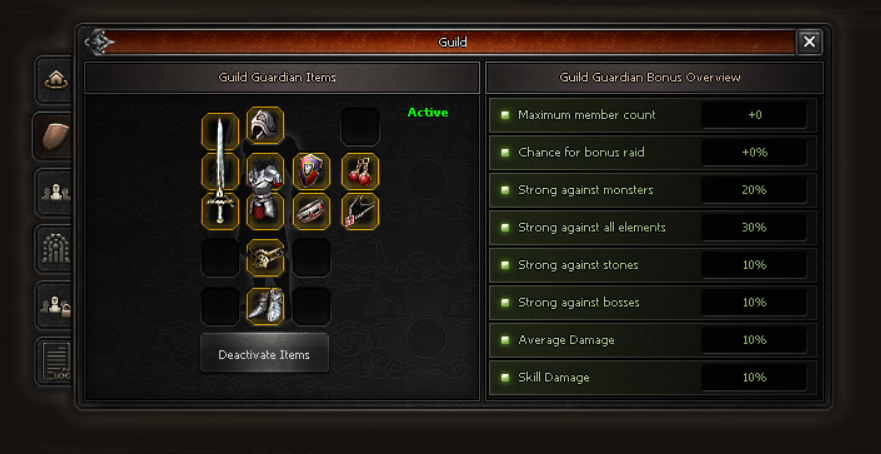 Guild Information